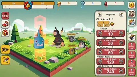Infinite Idle: Online Clicker RPG screenshot