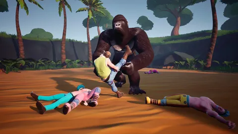 100 Men VS Gorilla screenshot