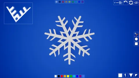 Snowflake Master screenshot