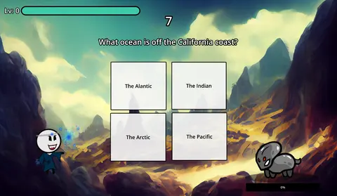 RPG Quiz screenshot