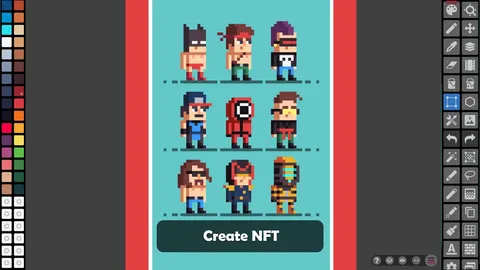 Pixel Studio - pixel art editor screenshot