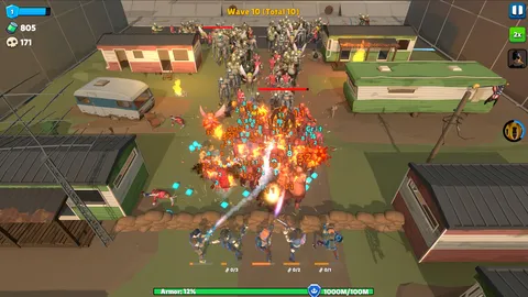 Idle Zombie Wave: Premium screenshot