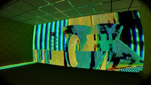 Running Through Backrooms screenshot