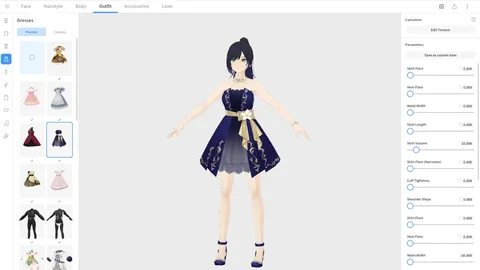 VRoid Studio screenshot