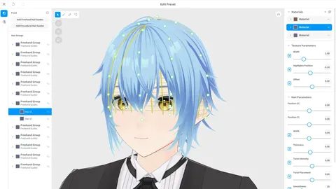 VRoid Studio screenshot