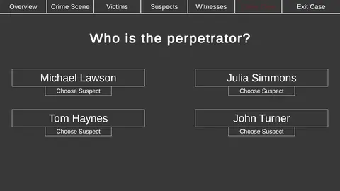 Crime Investigator screenshot