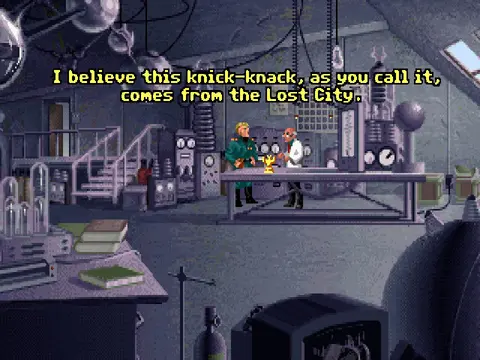 Indiana Jones® and the Fate of Atlantis™ screenshot