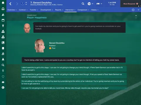 Football Manager 2017 screenshot