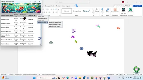 Acuaria Pet Desktop screenshot