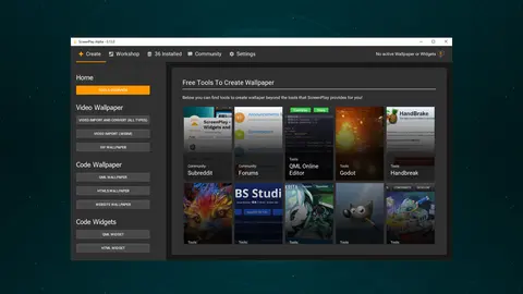 ScreenPlay screenshot