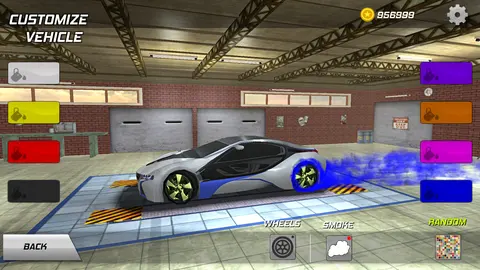 Drift racing car screenshot