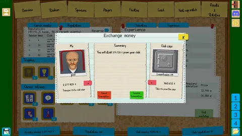 Boeckham's Football Manager screenshot