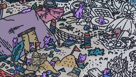 Finding Cats In White Sand Village screenshot
