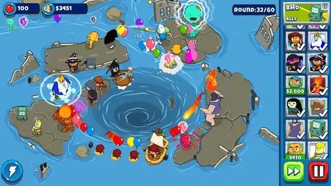 Bloons Adventure Time TD screenshot