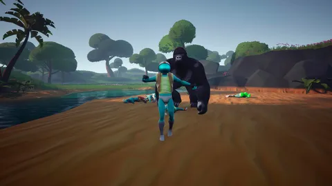 100 Men VS Gorilla screenshot