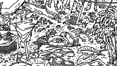 Finding Cats In White Sand Village screenshot