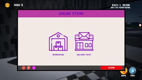 Delivery Point Simulator screenshot