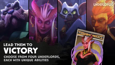 Dota Underlords screenshot