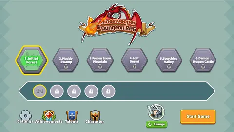 Minesweeper & Dungeon RPG - 扫雷与地下城 screenshot
