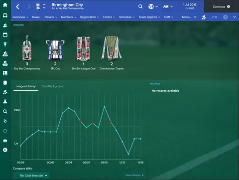 Football Manager 2017 screenshot