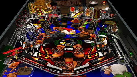 Worms Pinball screenshot