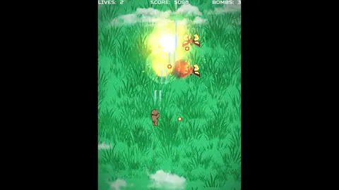 BEAR SHOOTER くまっとシューティング screenshot