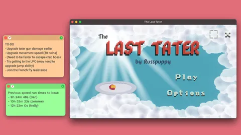 Plain Text Sticky Notes screenshot