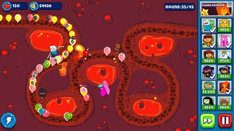 Bloons Adventure Time TD screenshot