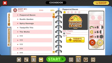 Papa's Pizzeria Deluxe screenshot