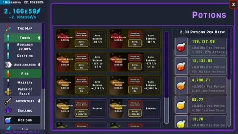 Idle Research screenshot