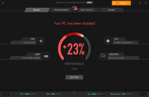 Smart Game Booster screenshot