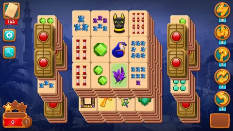 Mahjong Riddles: Egypt screenshot