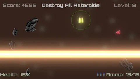 Blasteroids screenshot