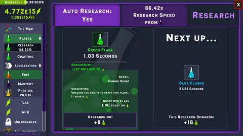 Idle Research screenshot