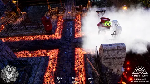 Steampunks Vs Skeletons: Adventure Puzzle Park screenshot