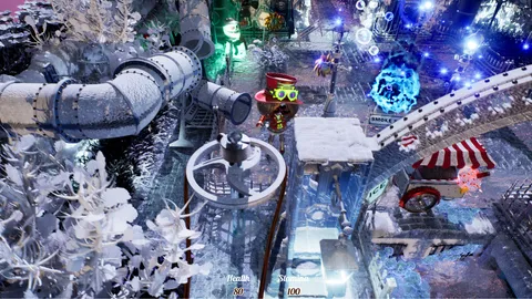 Steampunks Vs Skeletons: Adventure Puzzle Park screenshot