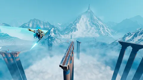 Sword of the Sea screenshot