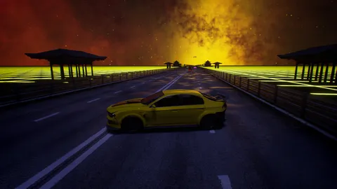 Synthwave Burnout screenshot