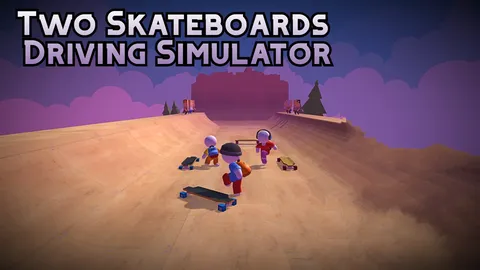 Two Skateboards Driving Simulator screenshot