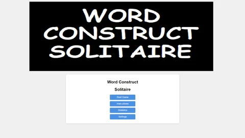 Word Construct Solitaire screenshot