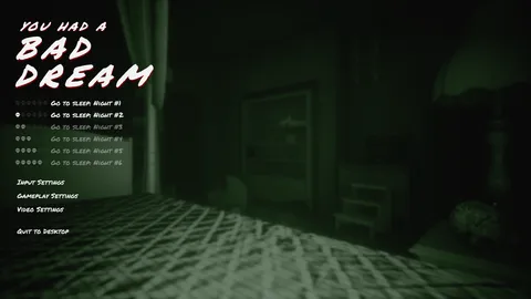 You had a bad dream screenshot