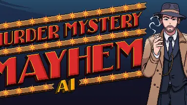 Murder Mystery Mayhem AI cover