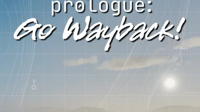 Prologue: Go Wayback! cover