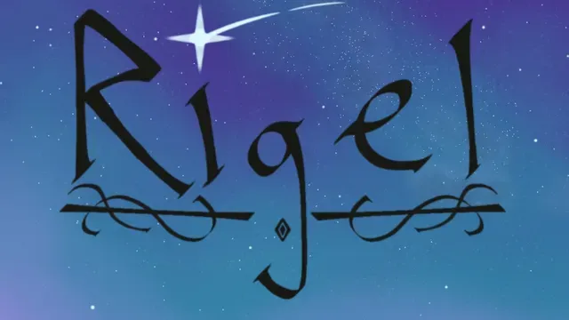 Rigel cover