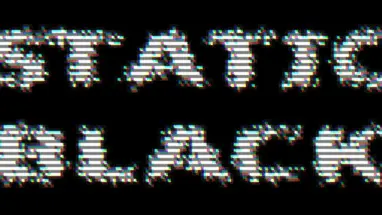 Static Black cover
