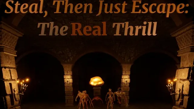 Steal, Then Just Escape: The Real Thrill cover