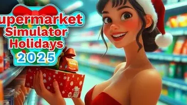 Supermarket Simulator Holidays 2025 cover