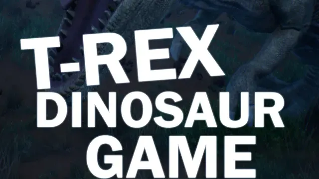 T-Rex Dinosaur Game cover