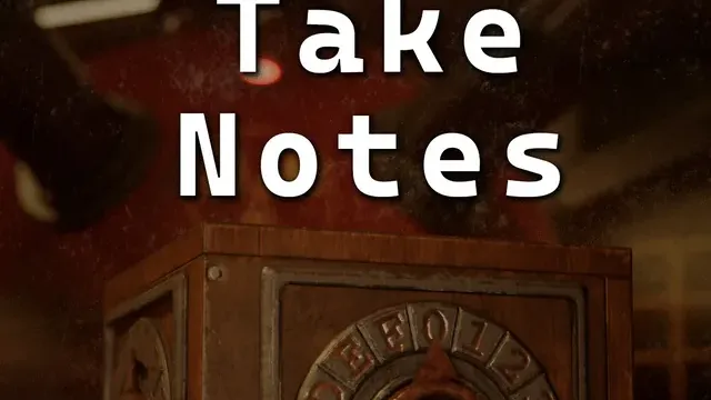 Take Notes cover