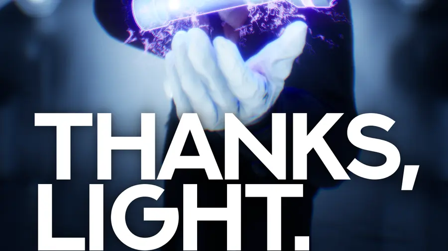 THANKS, LIGHT. cover